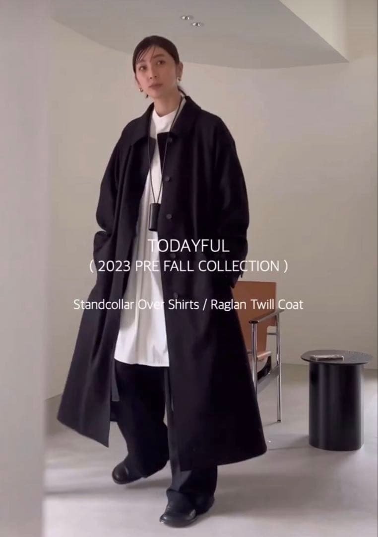 【期間限定値下げ】TODAYFUL Raglan Twill Coat 38