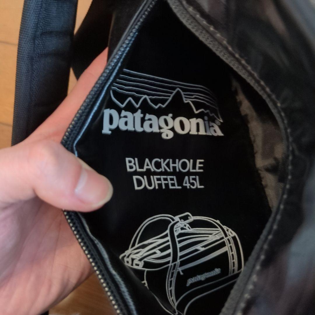 【45L】patagonia ブラックホール　ダッフルバック