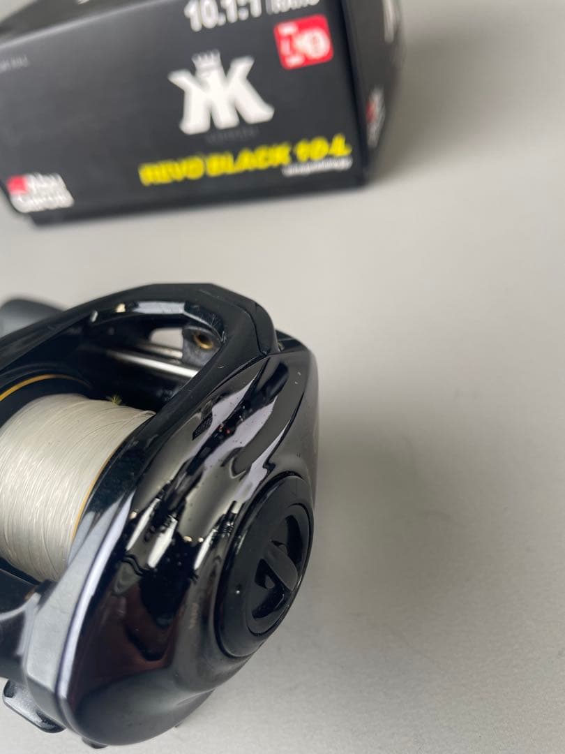 abu アブ revo black 10 ブラック10 レフト 美品