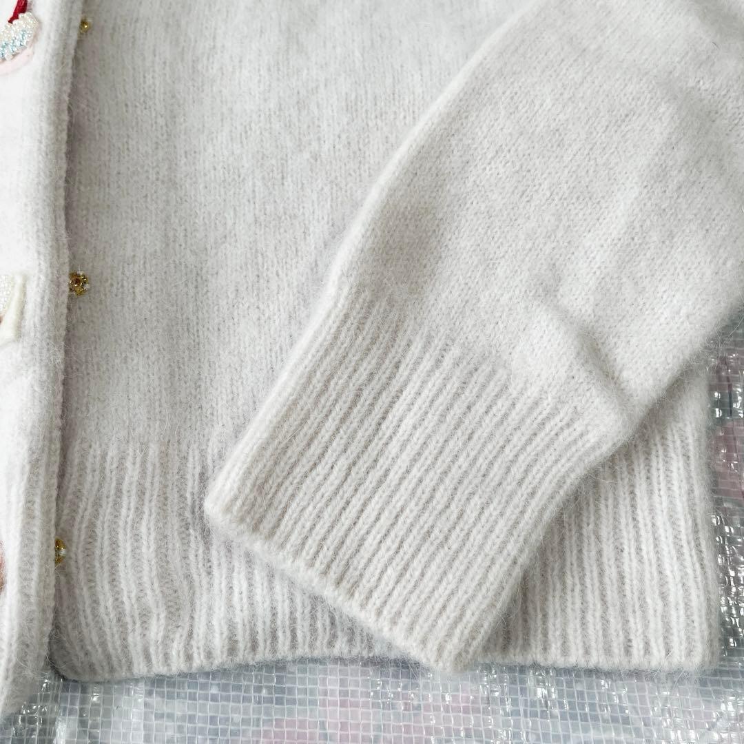 フランシュリッペ　刺繍ビーズが可愛いカーディガン♪