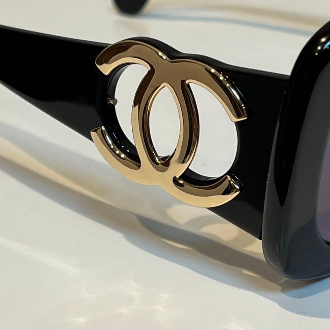 CHANEL シャネル サングラス ココマーク ビッグココ ブラック 05253