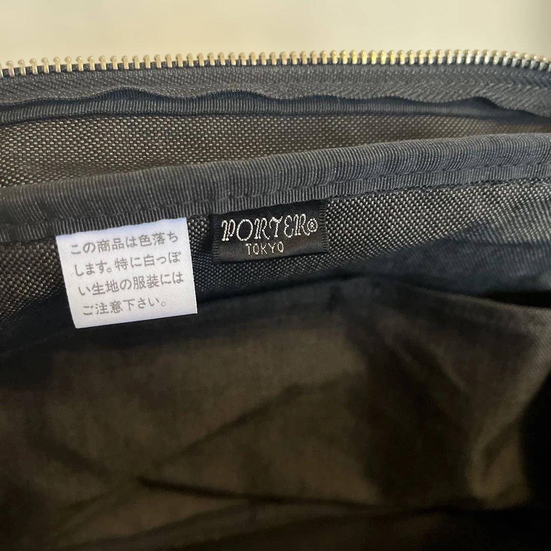 PORTER ポーター スモーキー ボストン トートバッグ ブラック デニム