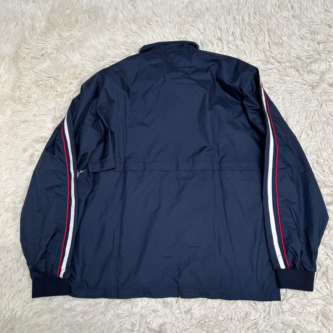 NIKE ナイキ　90s ナイロントラックジャケット　セットアップ　紺色　XL