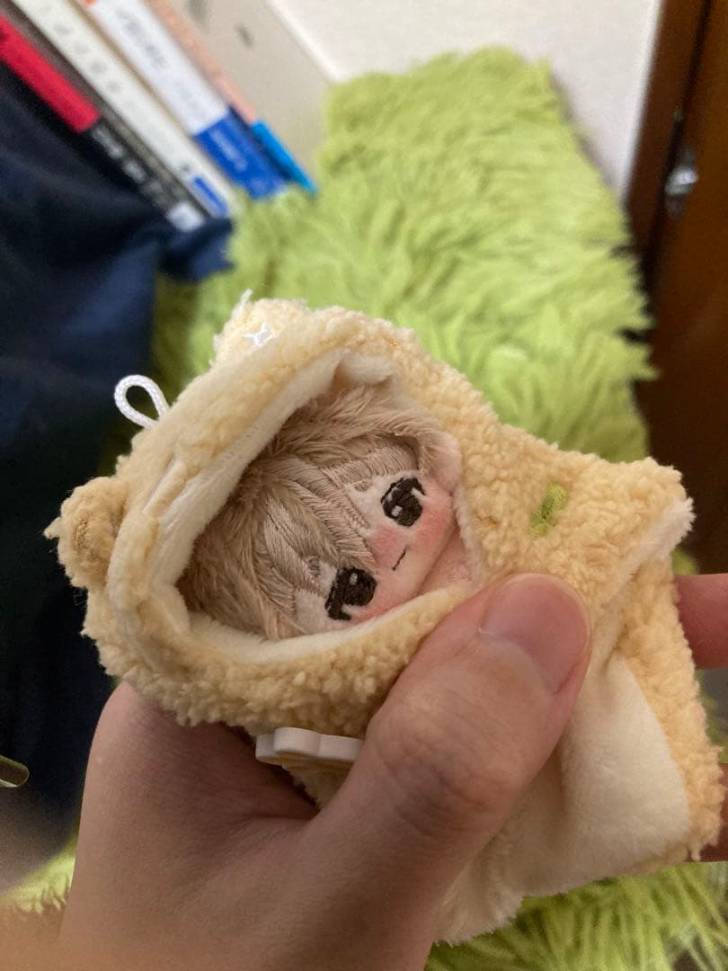 自作ぬいぐるみ・ぽやっとした顔の男の子