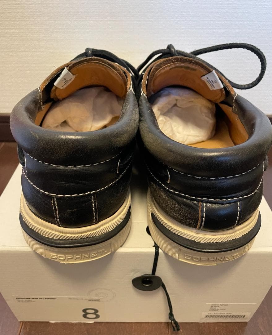 visvim sophnet デッキシューズ US8 AMERICANA 黒