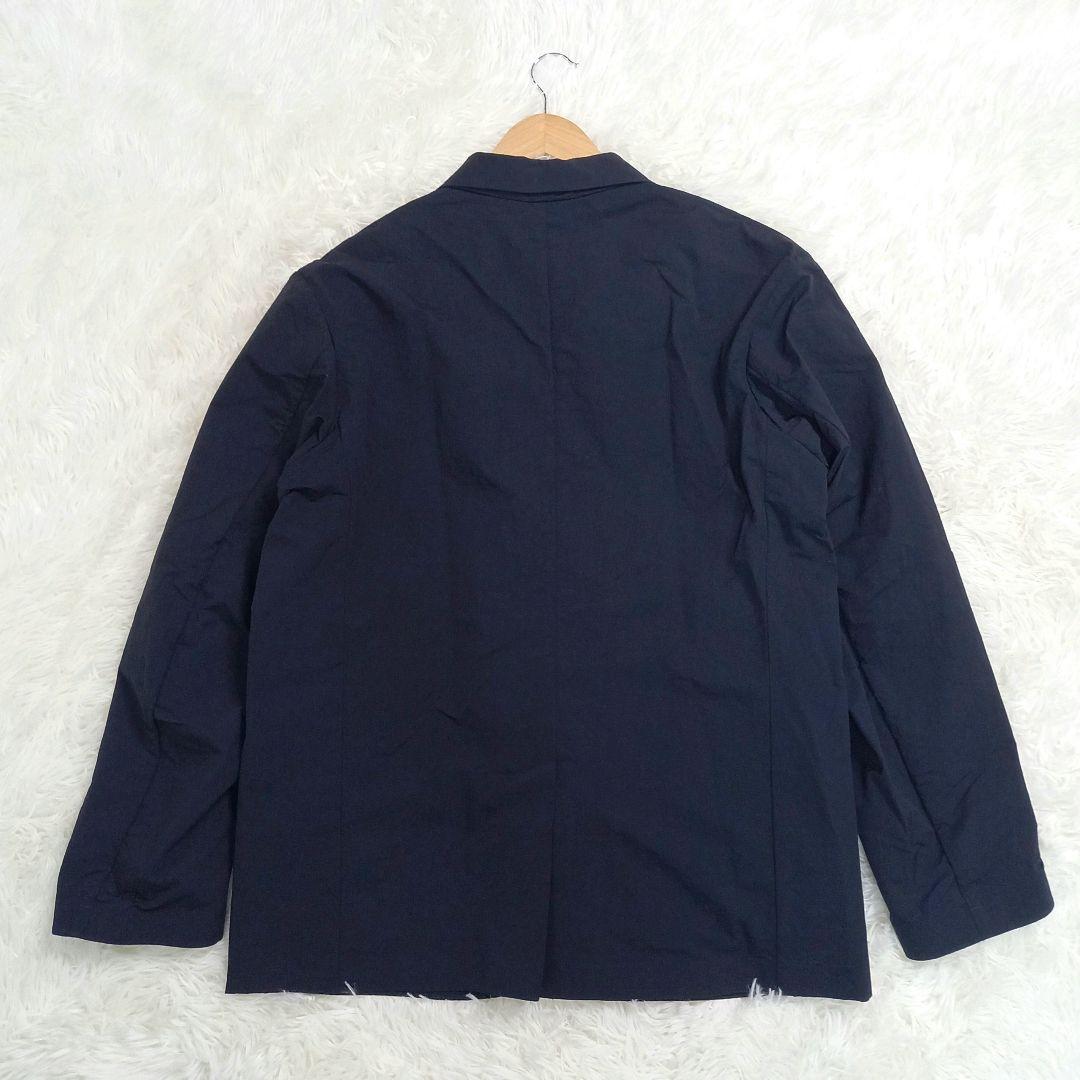 DESCENTE PAUSE デサント テーラードジャケット ネイビー Oサイズ