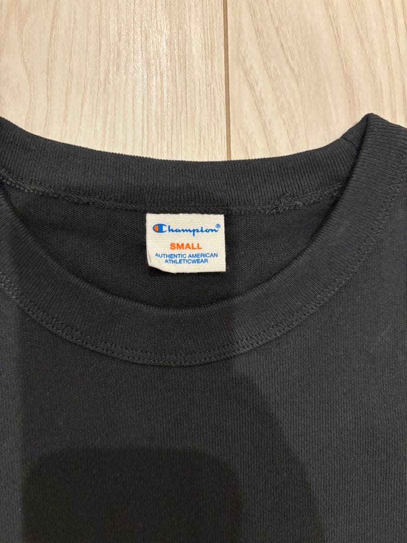 SOPH. Champion CREWNECK TEE ブラック　Sサイズ