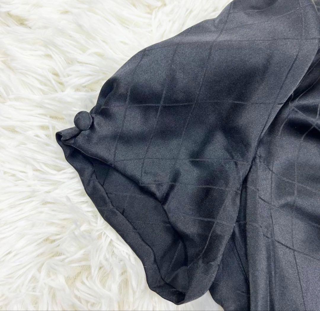【美品】BURBERRYバーバリーロンドン シルク100%ワンピース サイズ40