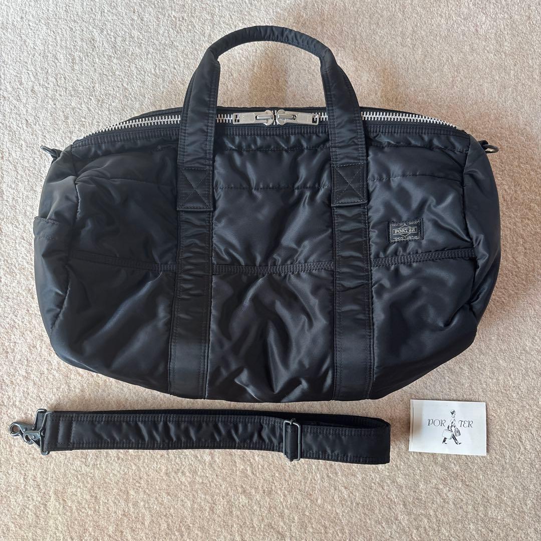 【最終値下げおまけ付き】 PORTER タンカー 2way ダッフルバッグ