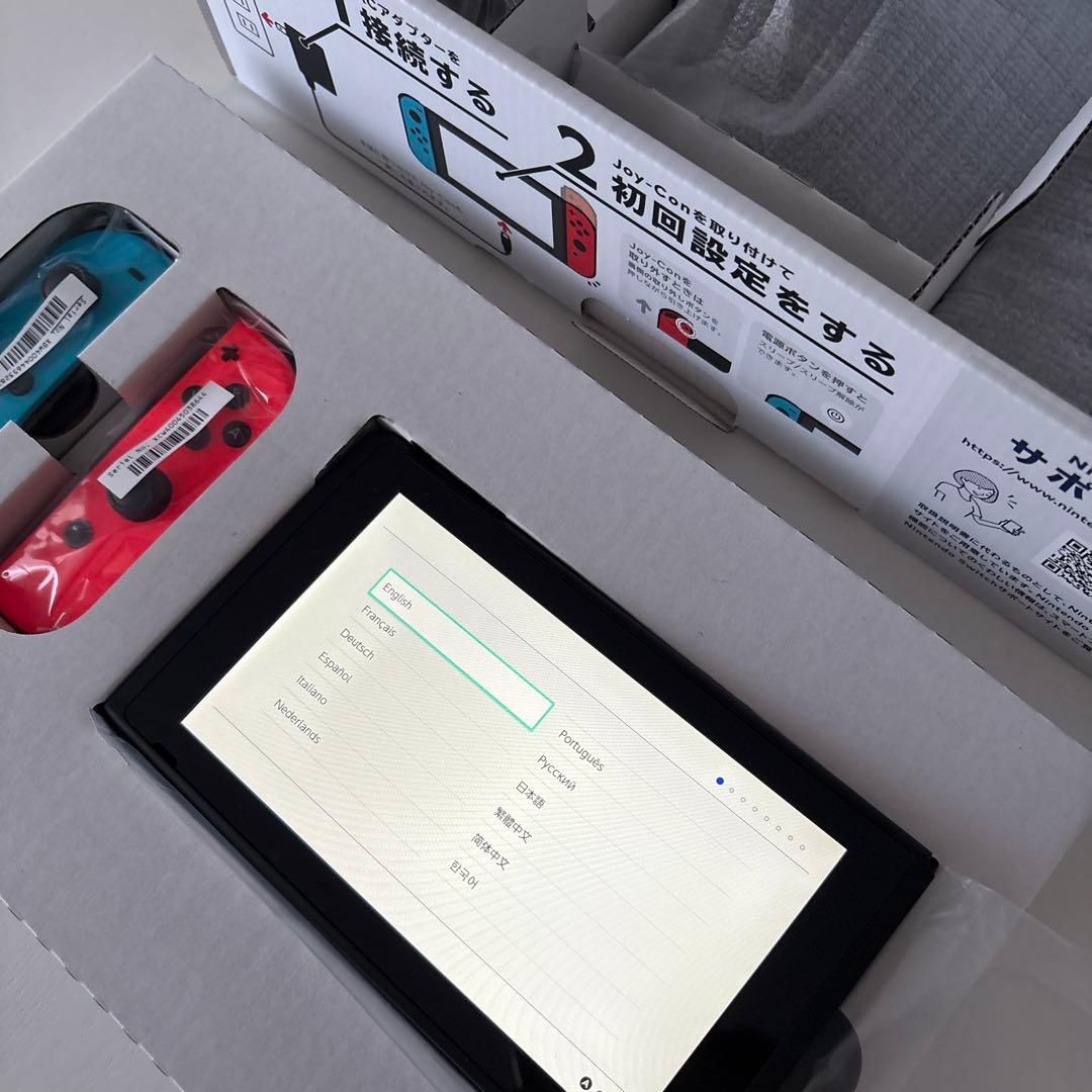 Nintendo Switch 本体　 SDカード付き　すぐ遊べます！