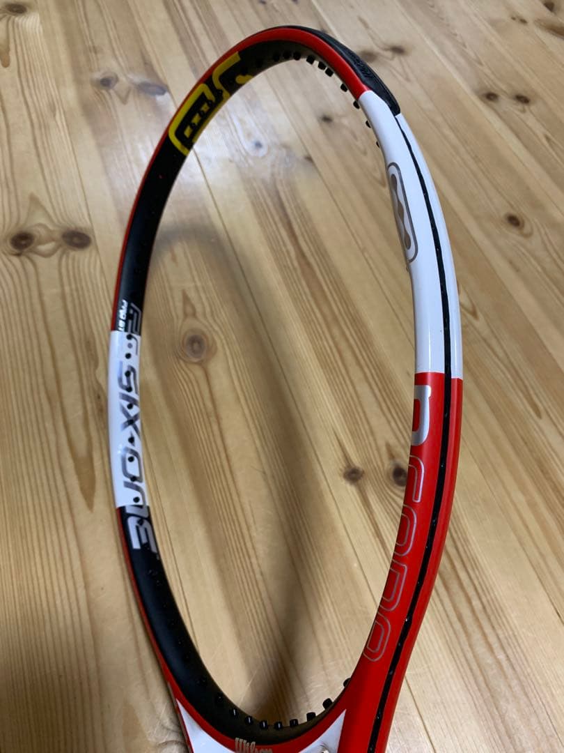 kohei　Wilsonラケットncode sixone105 フェデラー