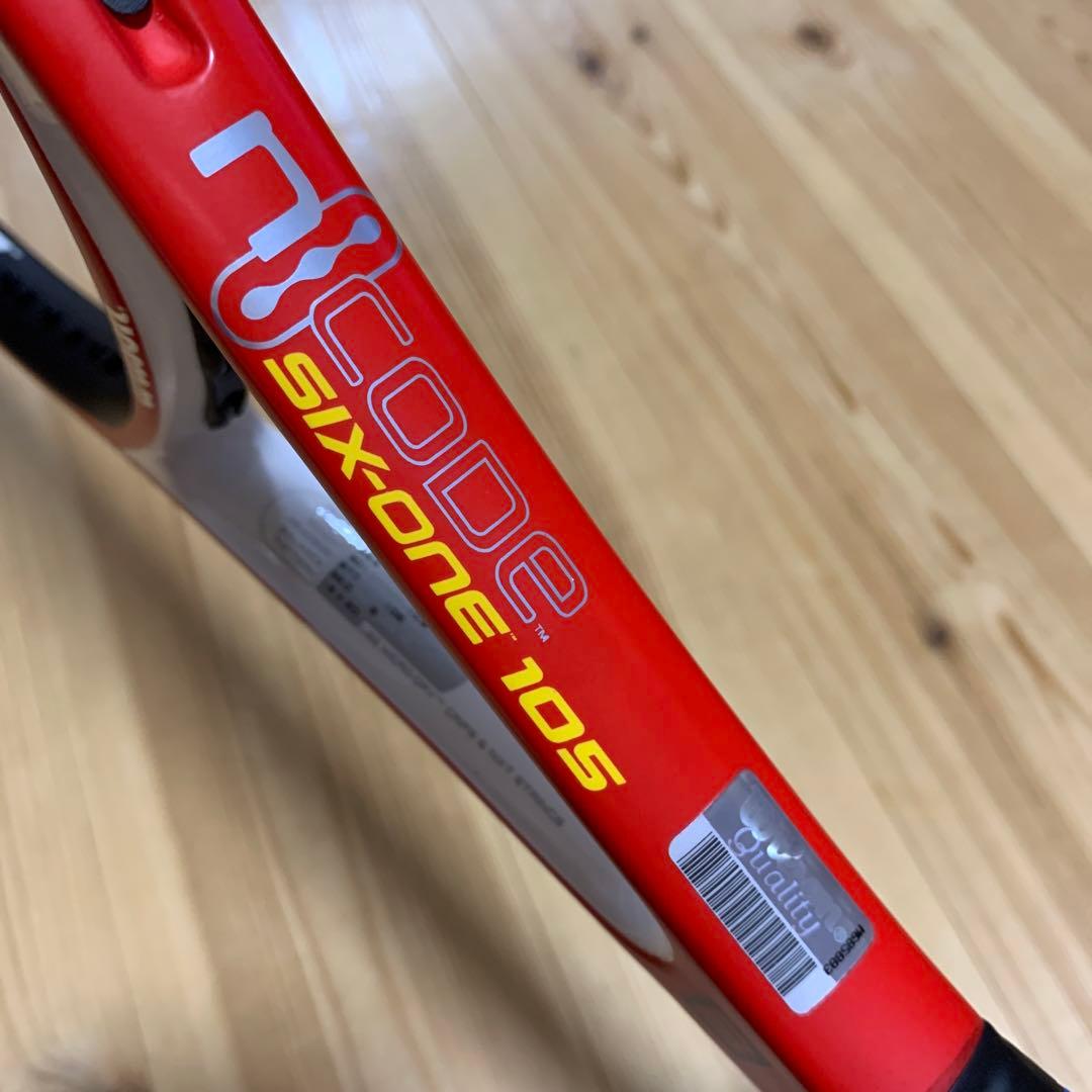 kohei　Wilsonラケットncode sixone105 フェデラー