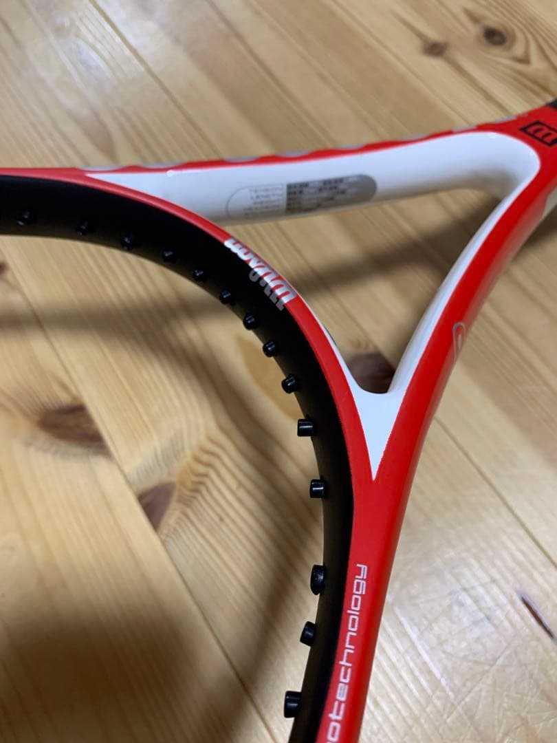 kohei　Wilsonラケットncode sixone105 フェデラー