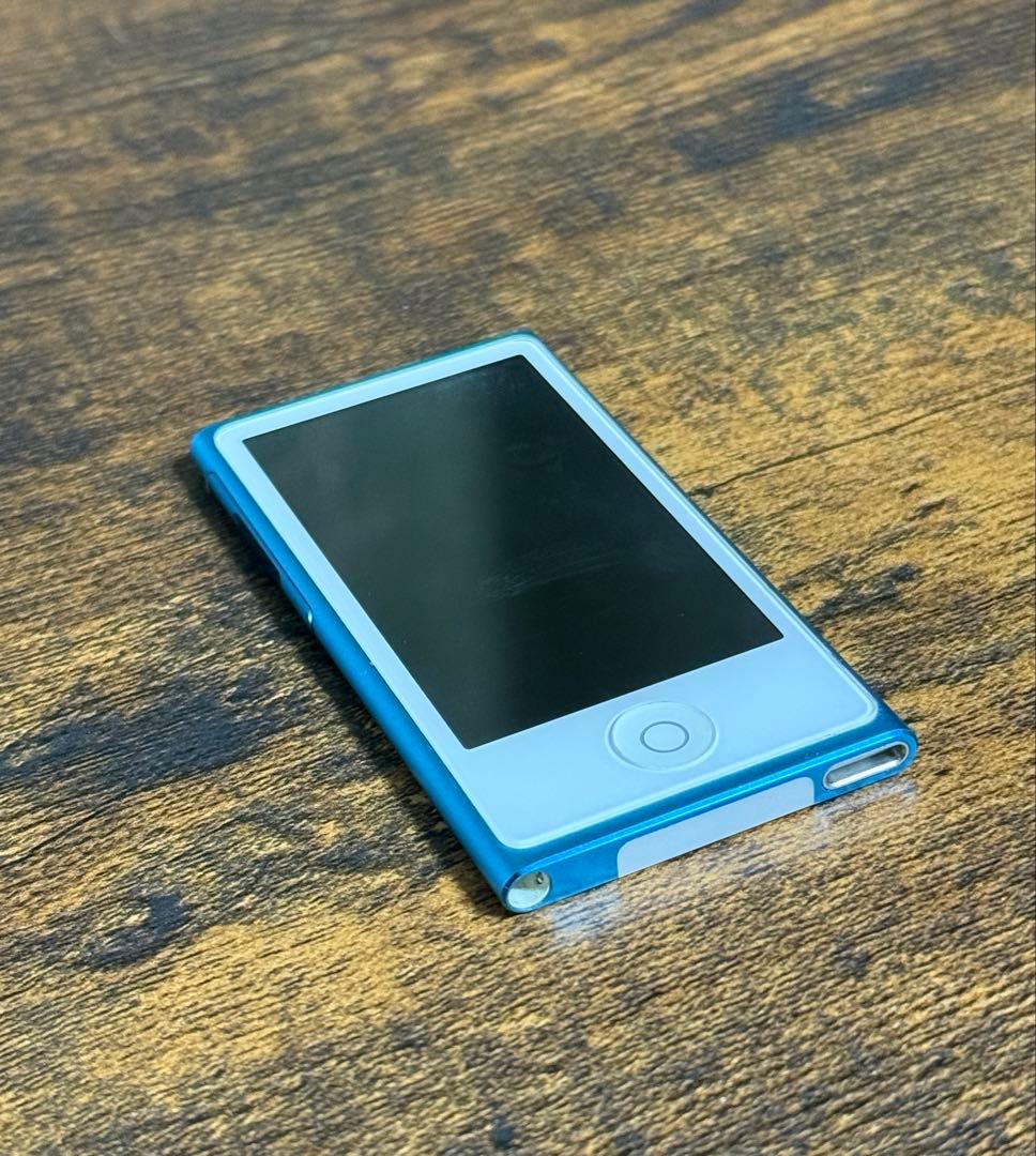 【美品】Apple iPod nano 第7世代 ブルー