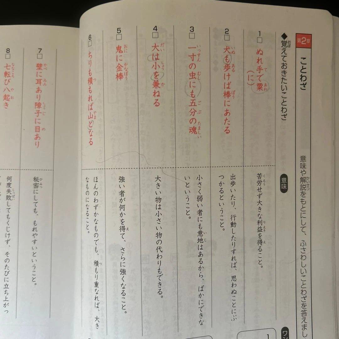 SAPIX サピックス 小6 国語 言葉ナビ 上/下巻 計2冊