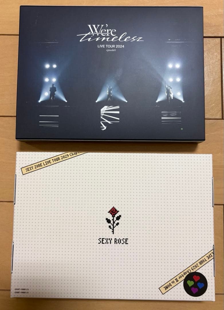 【トレカ、その他付属品あり】SexyZone、timelesz LIVEDVD