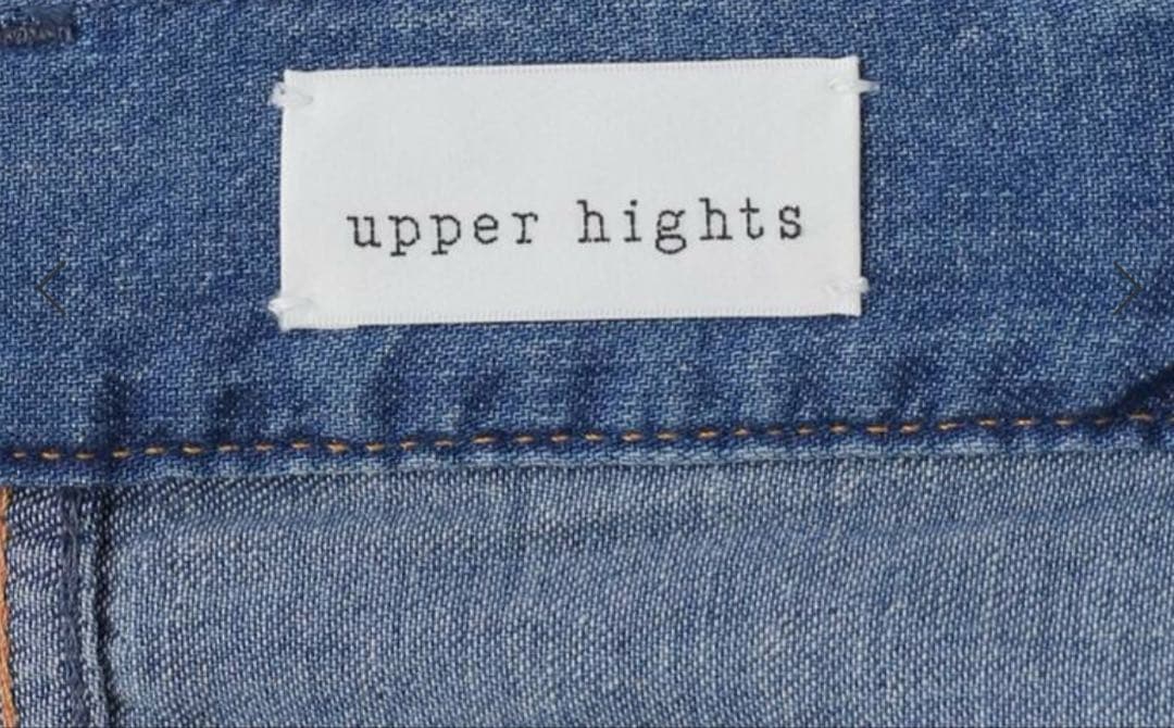 【UPPER HIGHTS/アッパー ハイツ】 WIDE DENIM 25