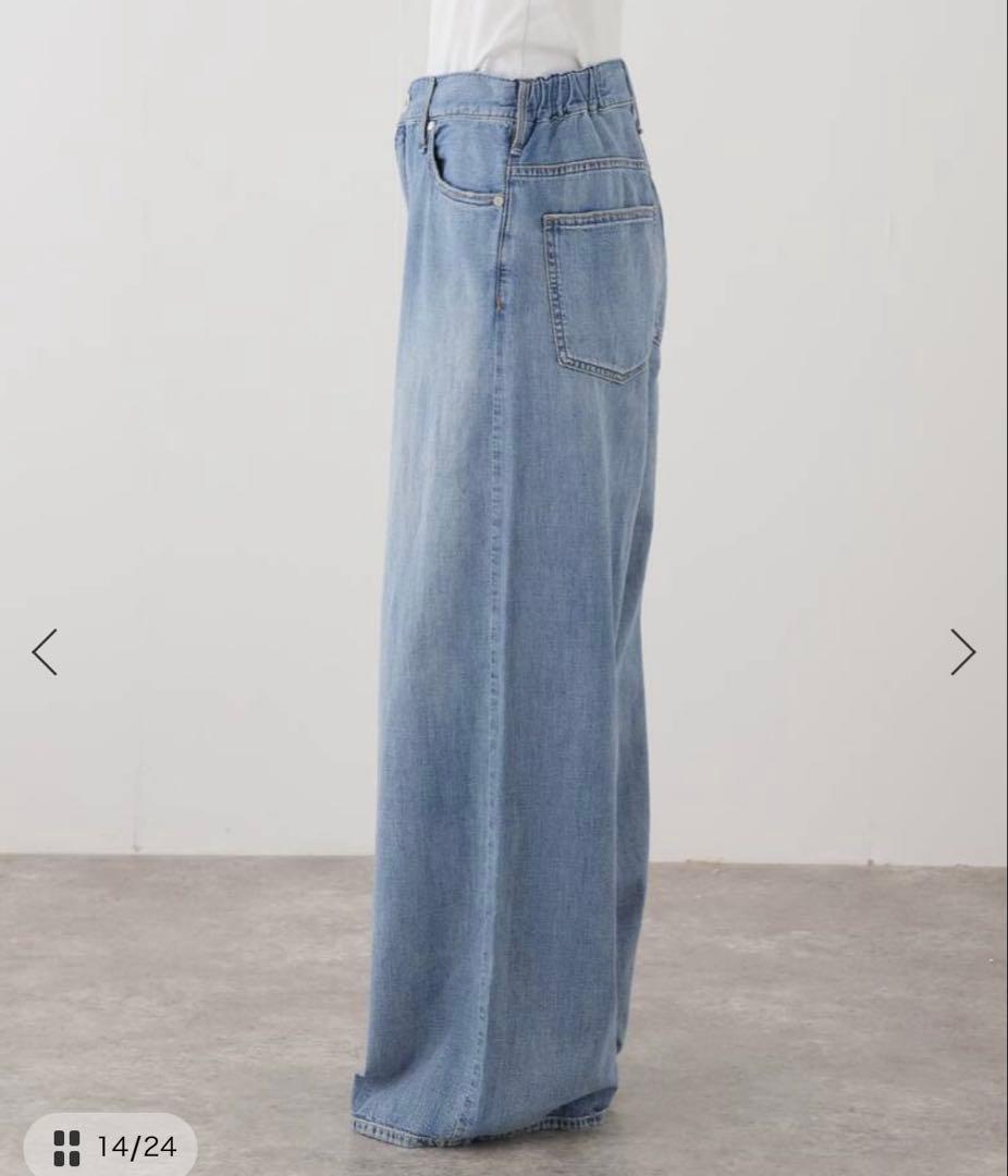 【UPPER HIGHTS/アッパー ハイツ】 WIDE DENIM 25