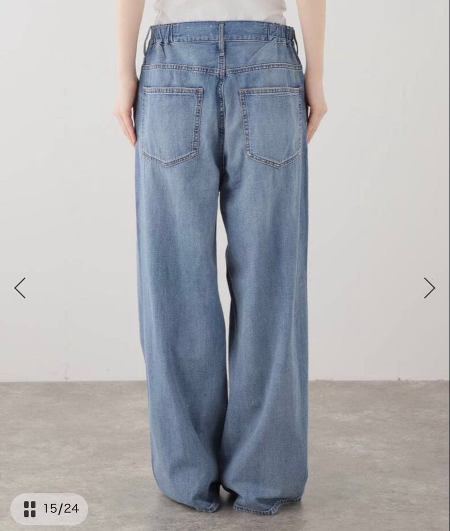【UPPER HIGHTS/アッパー ハイツ】 WIDE DENIM 25