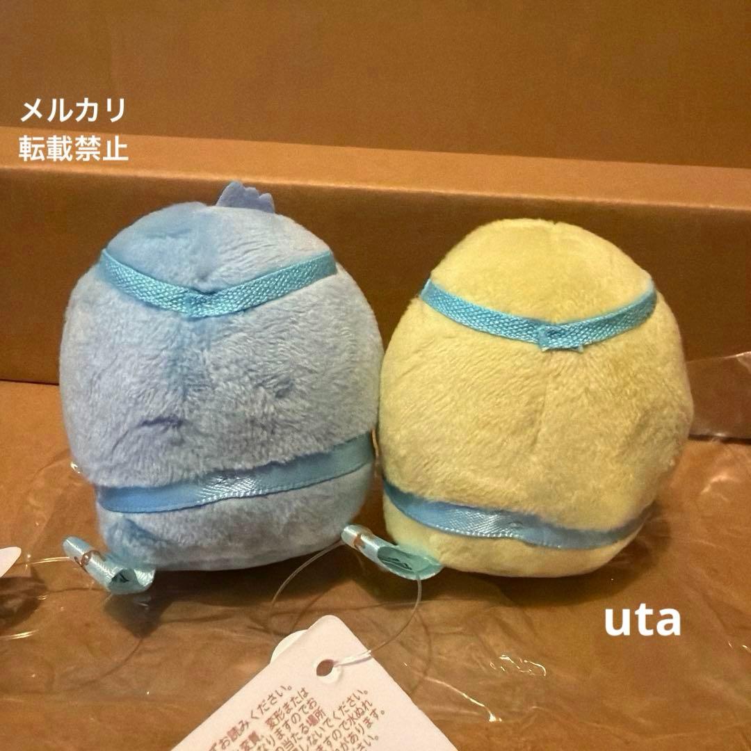 【レア】＊すみっコぐらし　てのりぬいぐるみ（ぺんぎん（本物）、ぺんぎん？）計2点