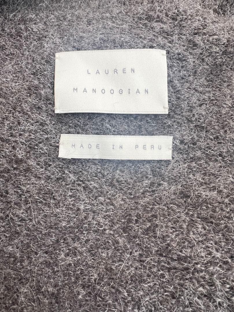 LAUREN MANGOOGIAN チャコール グレー 定価86900円