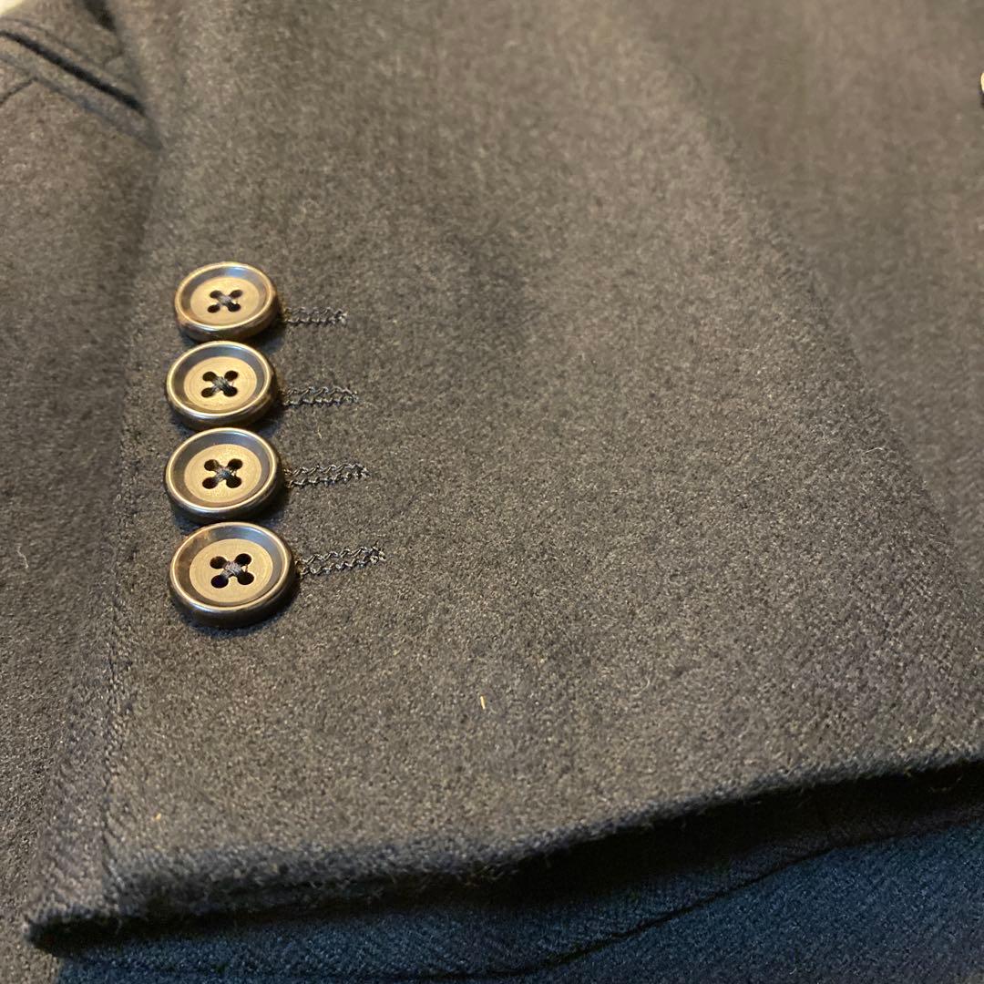 Loro Piana cashmere Silk ブラックテーラードジャケット