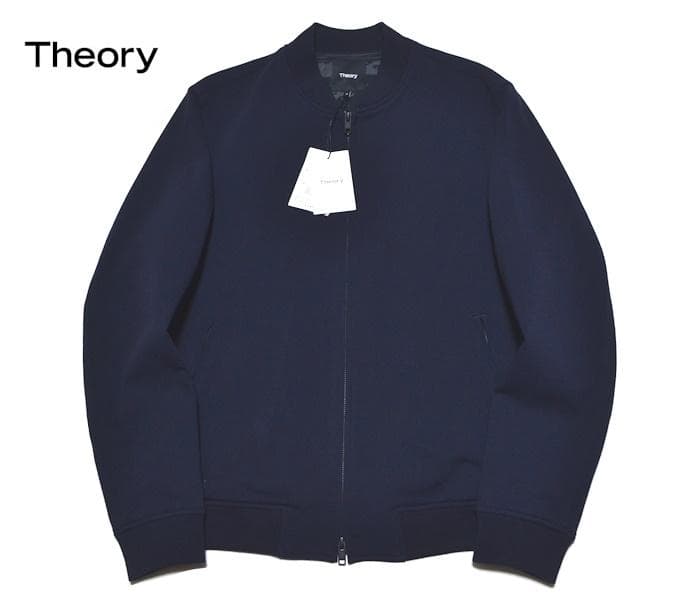 【新品】限定特価 Theory セオリー 高級ダブルZIPアップブルゾン M