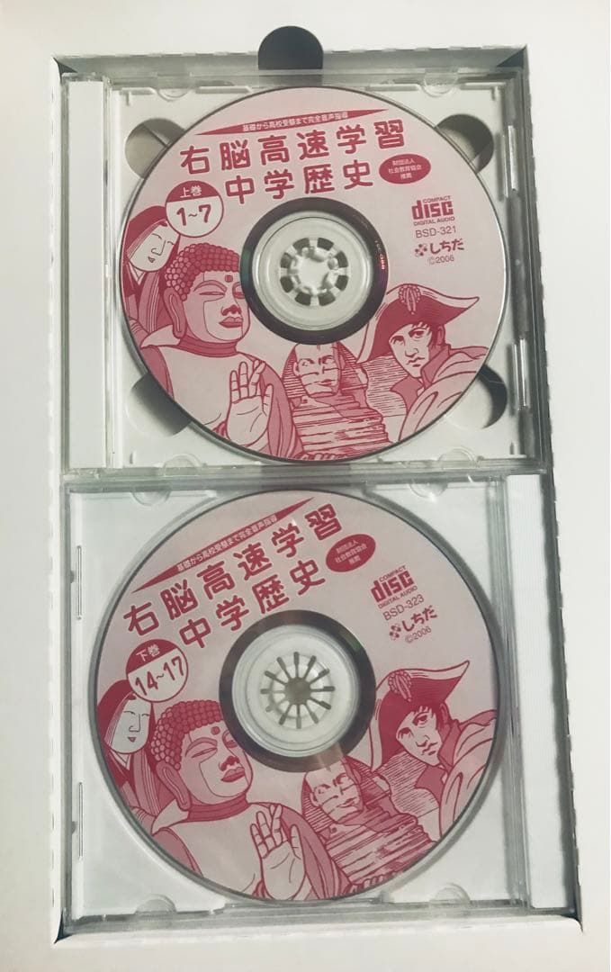 【未記入】しちだ◆右脳高速学習◆中学歴史