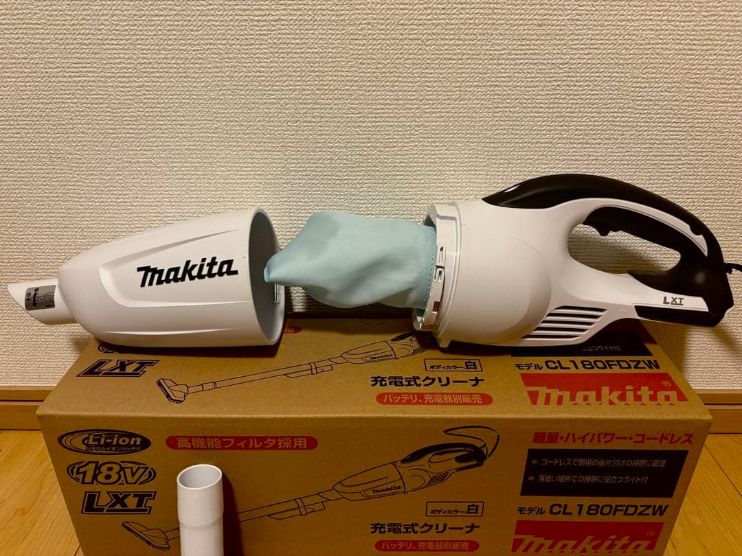 【新品・未使用品】マキタ スティッククリーナー CL180FDZW