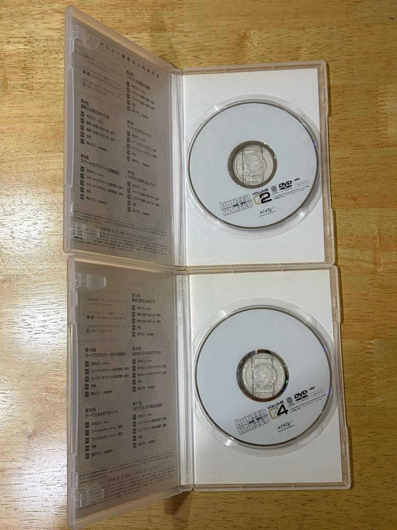 【値下げ】HUNTER×HUNTER 旧アニメ版DVD Vol.1〜4