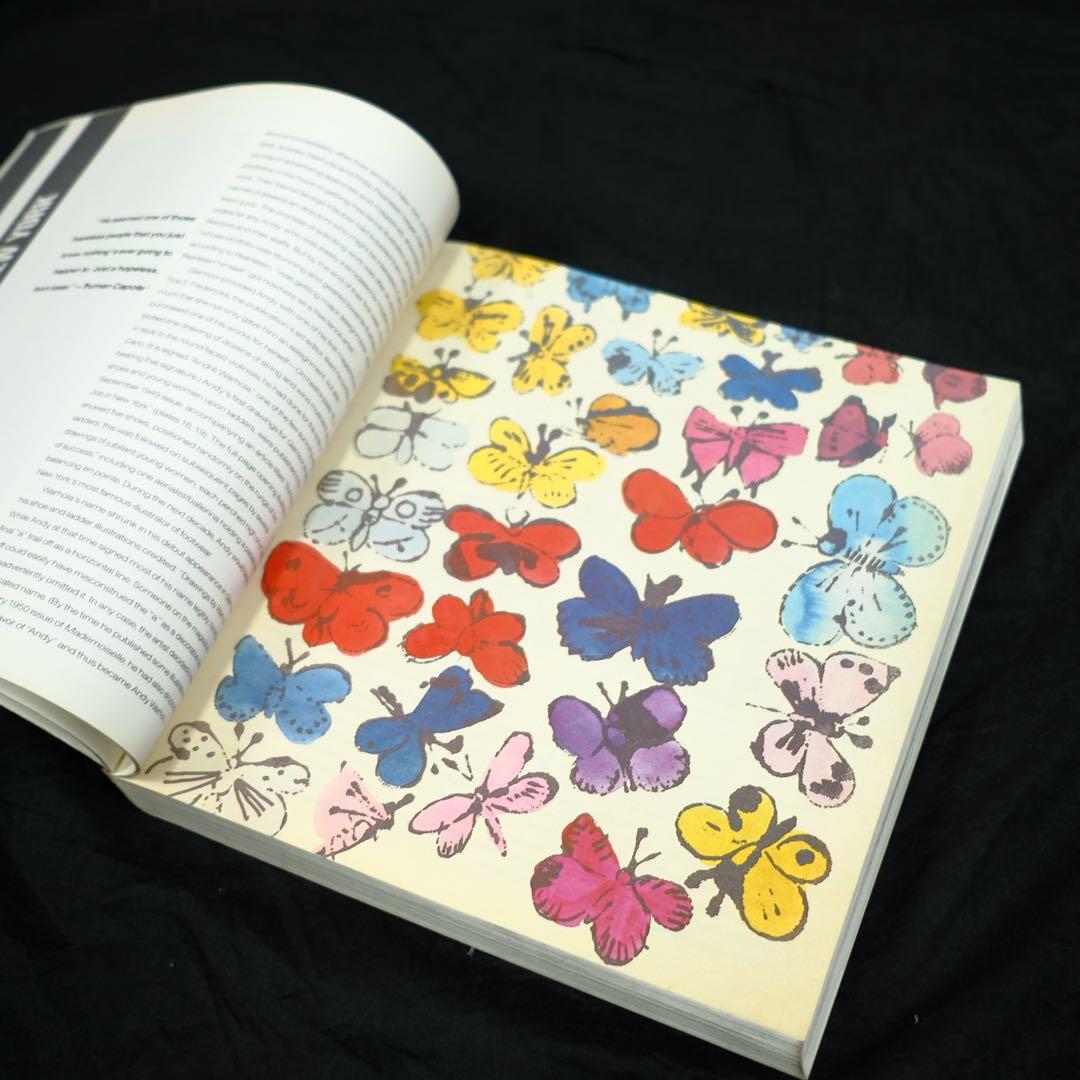 ANDY WARHOL David Bourdon 画集　洋書　作品集　初版