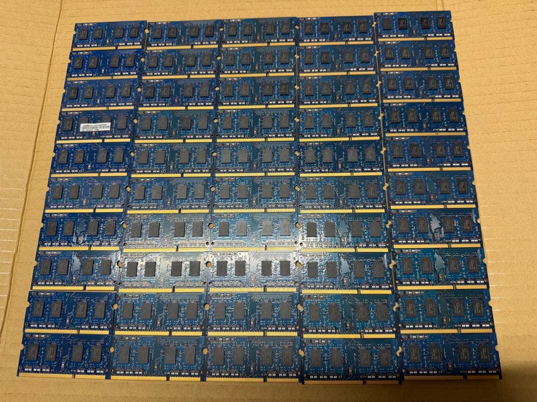 SK hynixノートPC用メモリ　PC3L 4GB 97枚セット