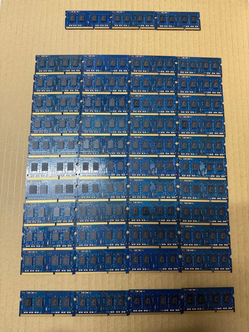SK hynixノートPC用メモリ　PC3L 4GB 97枚セット