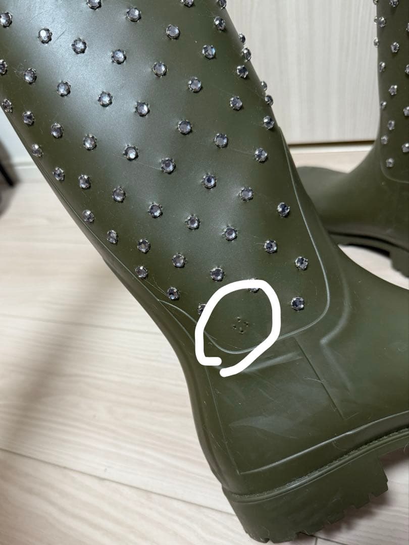 【Saint Laurent】長靴、レインブーツ