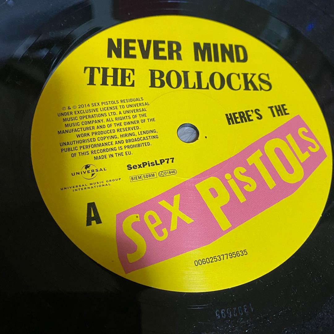 リマスター 再発EU盤LP NEVER MIND THE BOLLOCKS