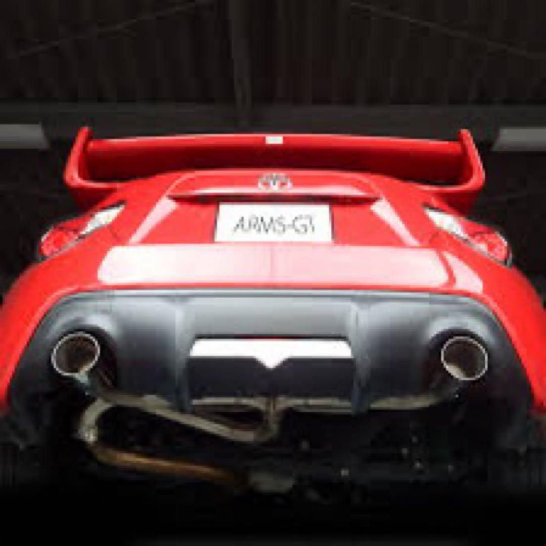⚠︎手渡し限定zn6 ARMS GT-304RRL 前期専用 左右出しリアマフラー