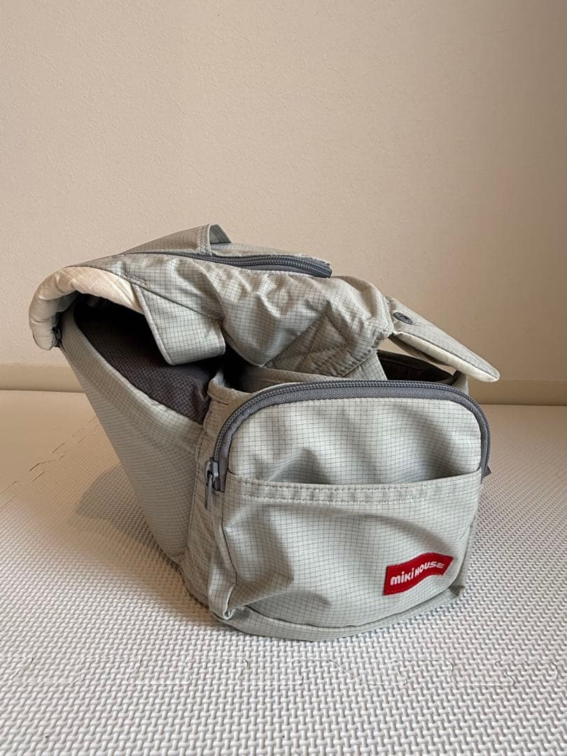 【美品】mikihouse pognae ヒップシートキャリア