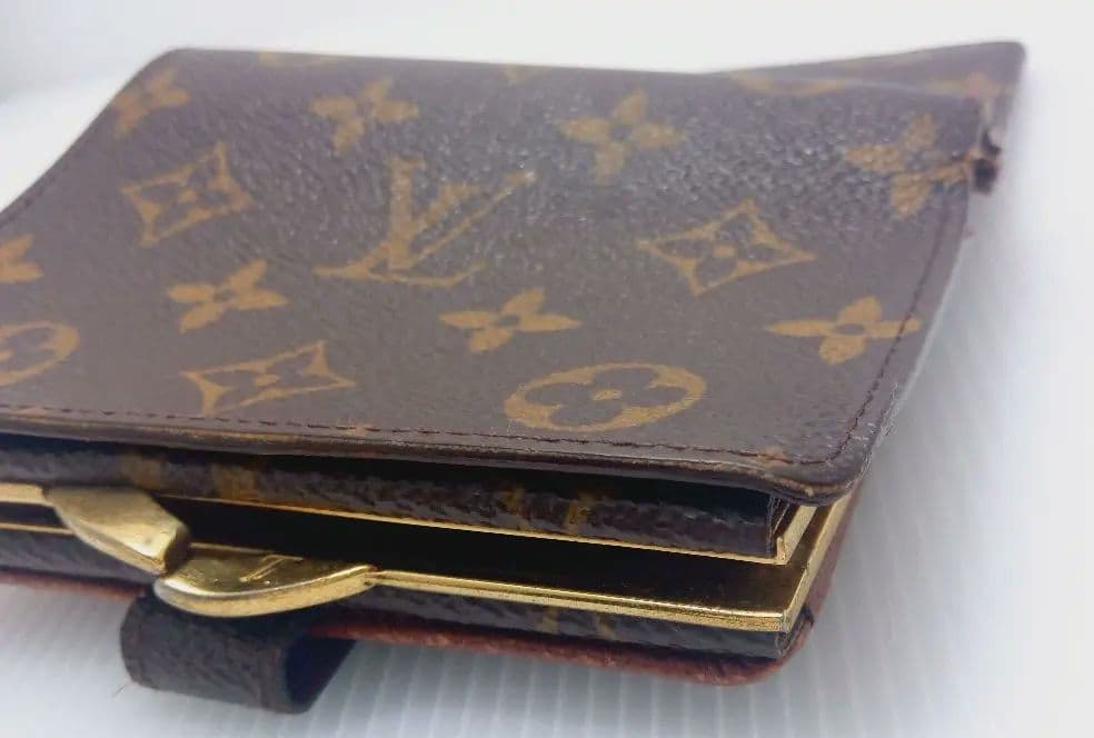 マリオンLouis Vuitton モノグラム 二つ折り財布