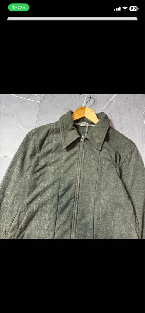 田中オム　スウェットブルゾン　comme des garcons homme