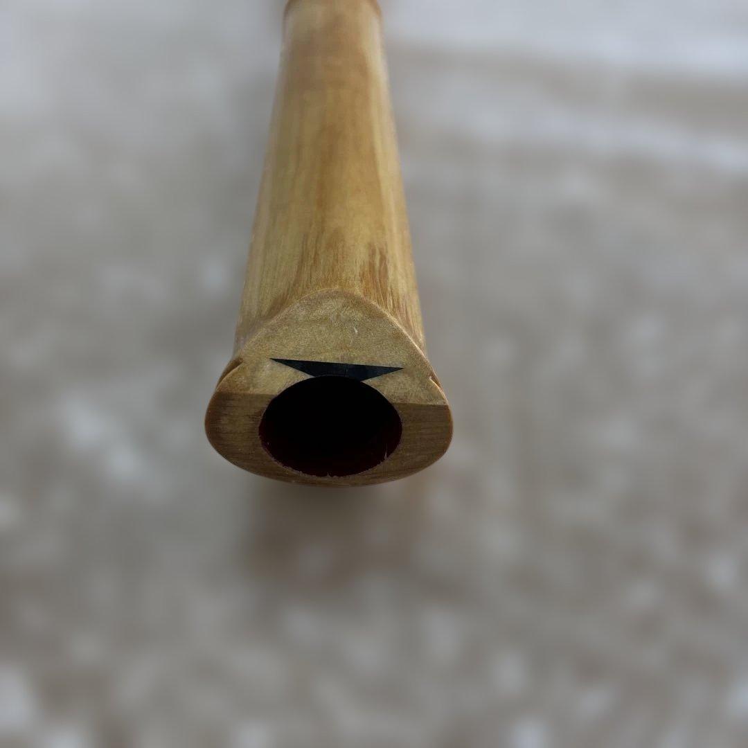 【美品】尺八　銘木 飛鳥尺八 １尺８寸管
