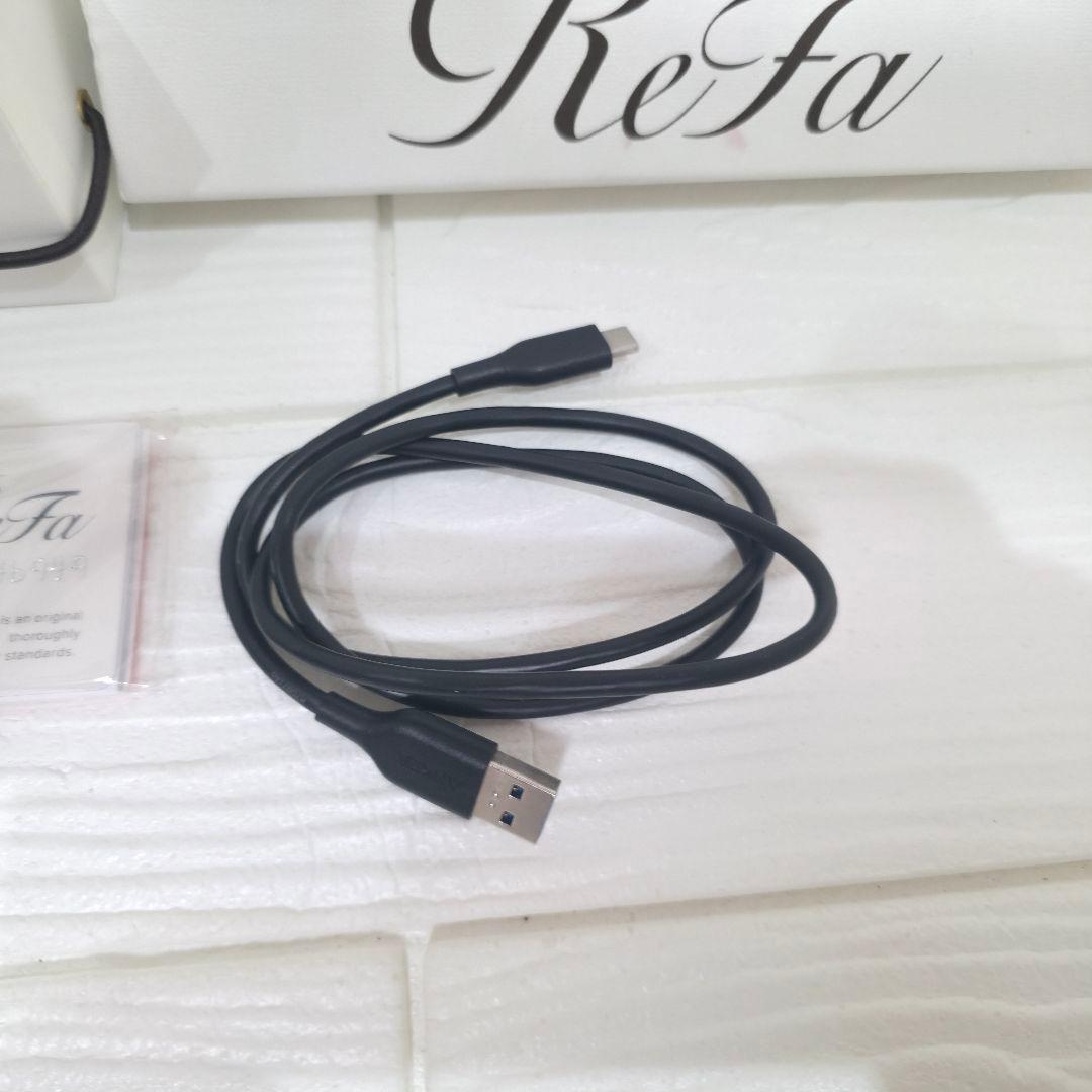 505】[美品]Refa リファ フィンガーアイロンST ブラック