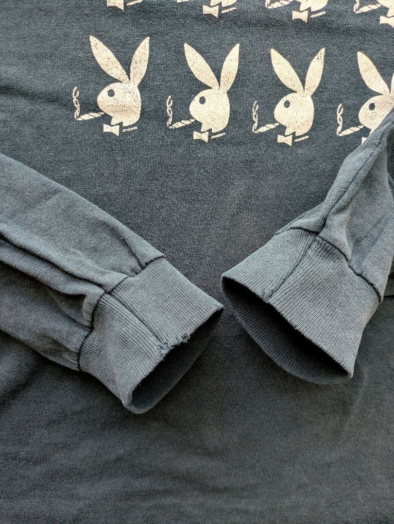 90s vintage playboy 長袖Tシャツ プレイボーイ anvil