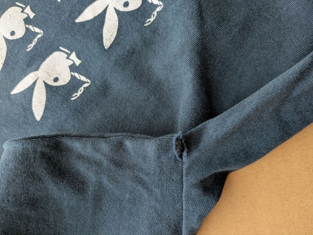 90s vintage playboy 長袖Tシャツ プレイボーイ anvil
