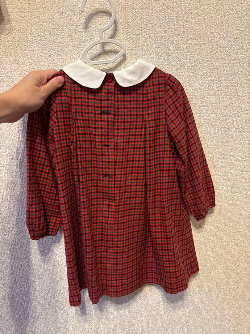 ファミリア　長袖ワンピース