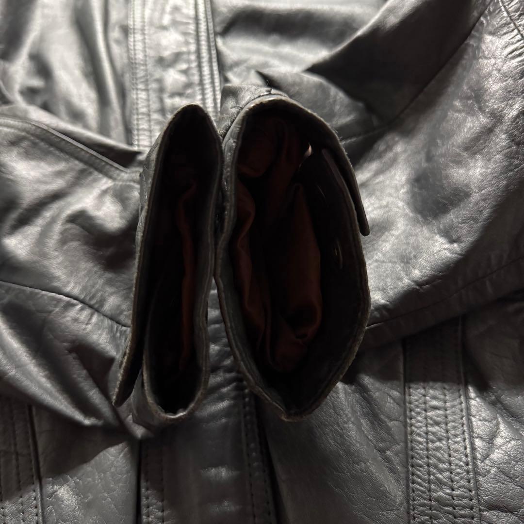 ジャケット・アウター 90s vintage A2 leather bomber flight jkt