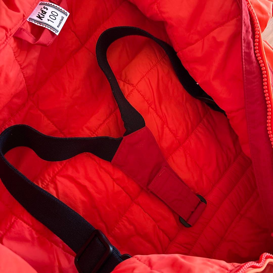 mont-bell モンベル パウダー カバーオール 100 手袋 2〜3歳用