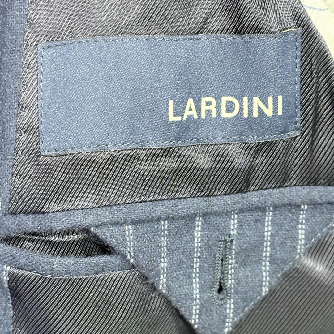 ✨最終大特価✨ LARDINI ２つ鈕 ピンストライプ ネイビー 44