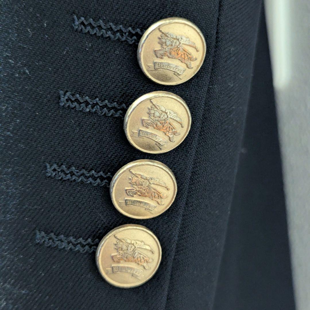 Burberrys バーバリー 紺ブレ ダブルブレスト ジャケット 金ボタン