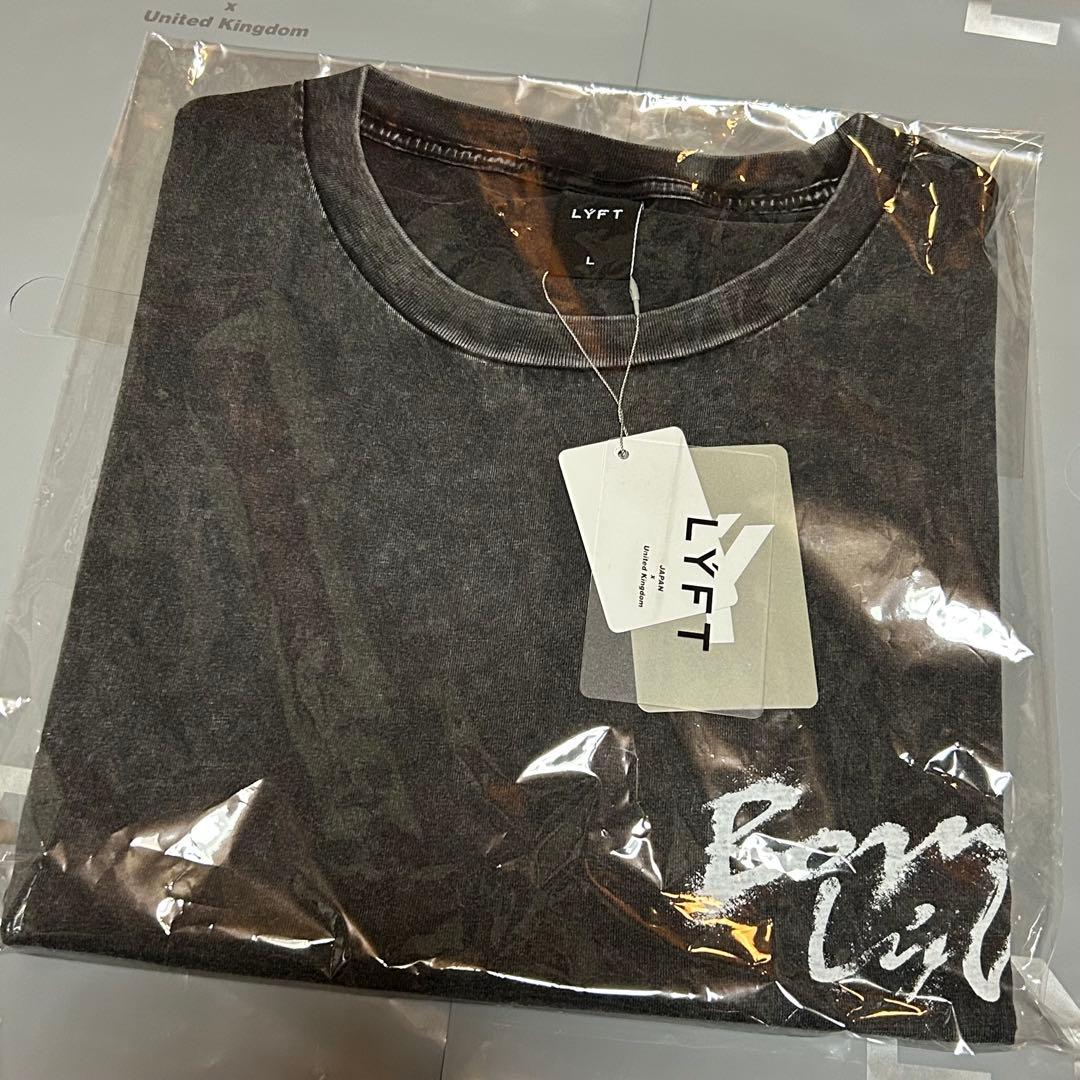 【新品】L LOGO BOX TANKTOPノースリーブ　ブラック