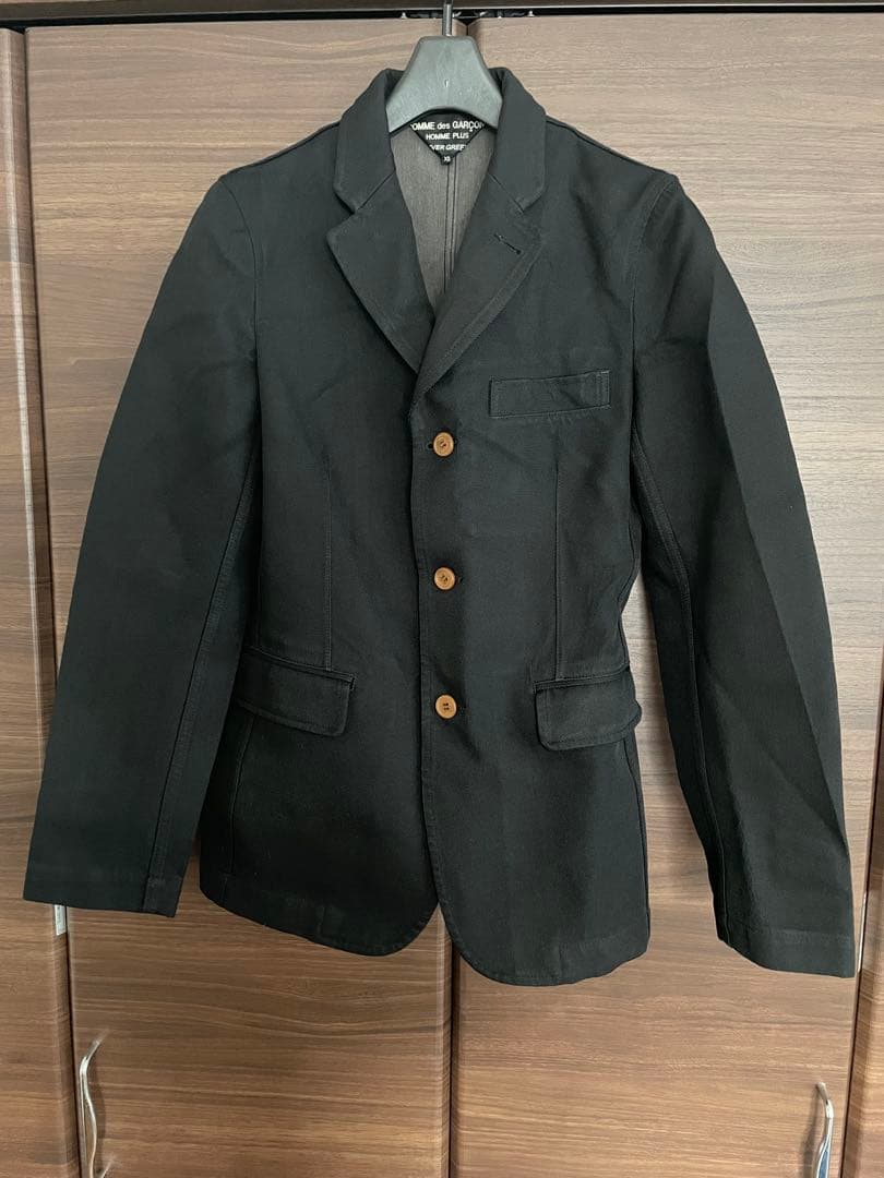 COMME des GARCONS HOMME PLUS ジャケット　xs 黒
